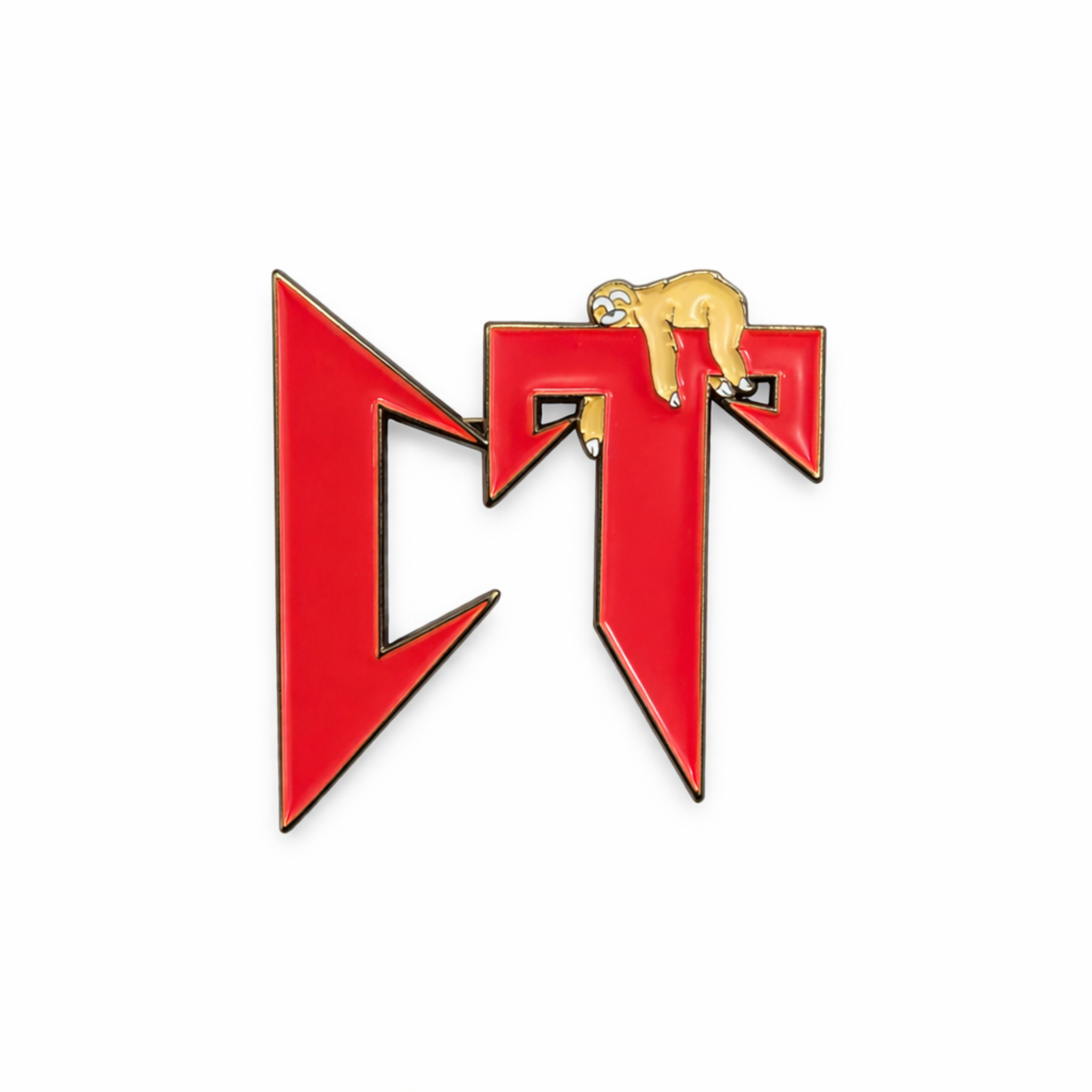 Belico Corrido Tumbado CT red metal cap pin para gorra