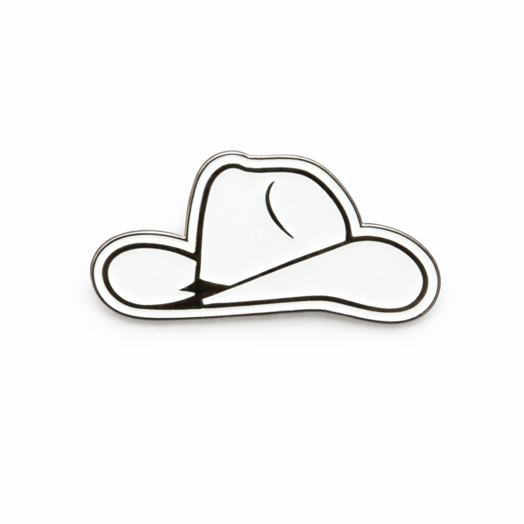 Belico Cowboy Hat white metal cap pin para gorra
