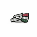 Belico Mexico Aguila Eagle tri color metal cap pin para gorra