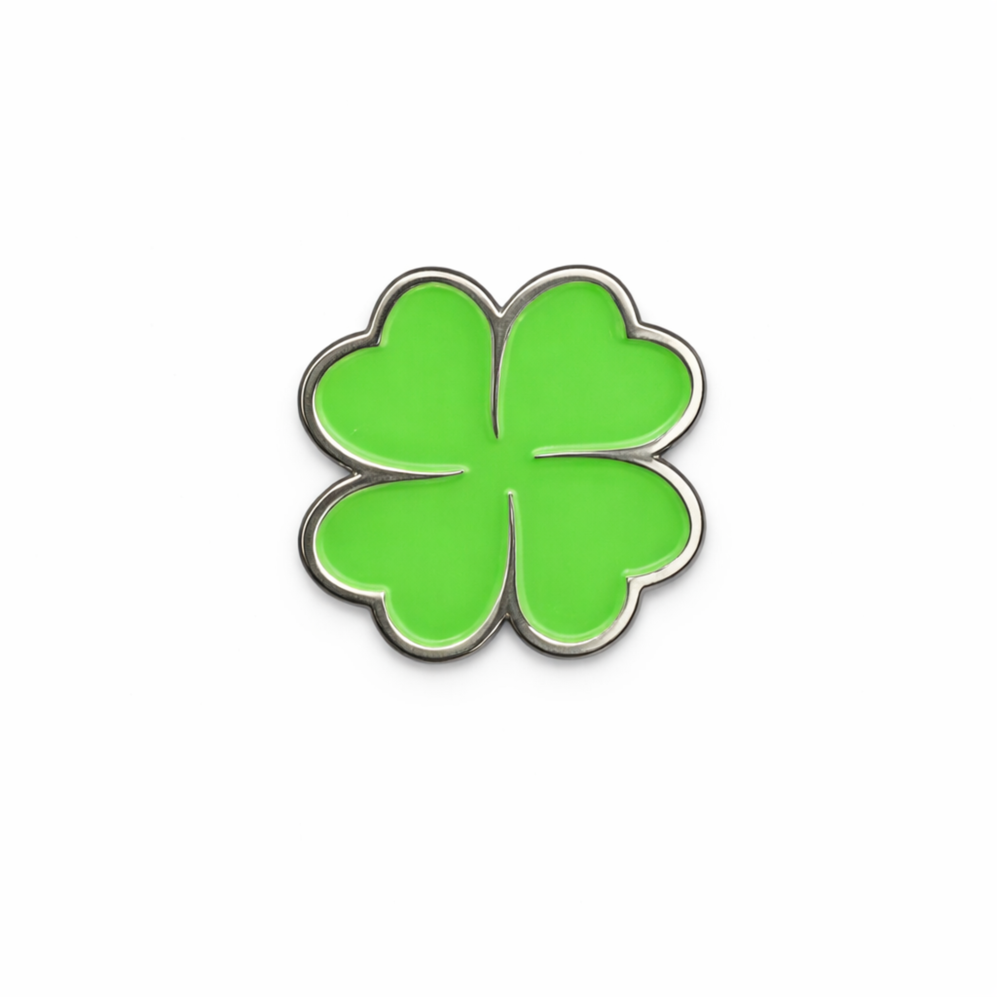 Belico Trebol Verde (Green Clover) green metal cap pin para gorra