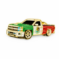 Belico Troka Mexico flag tri color metal cap pin para gorra