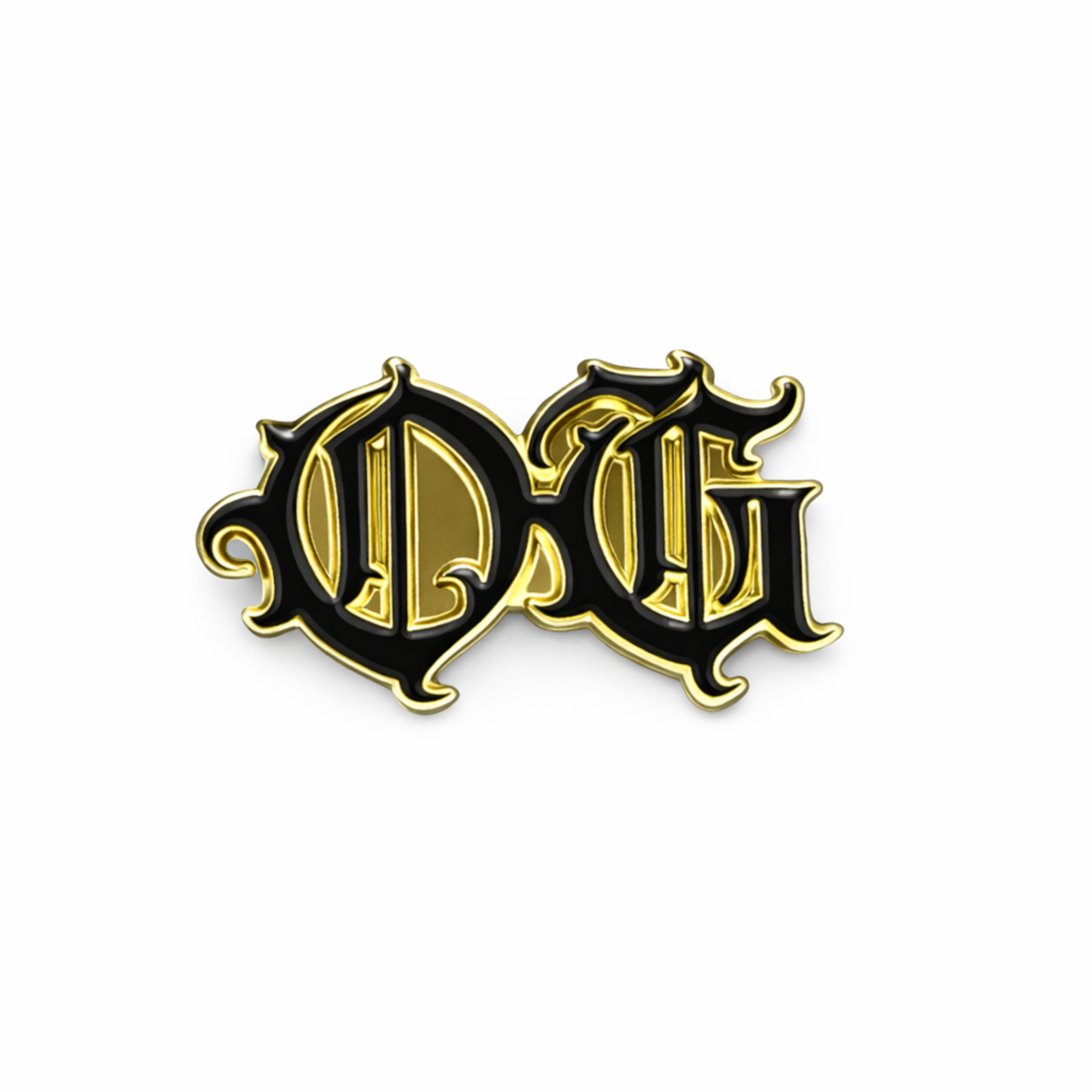 OG Original Gangster metal lapel pin Chicano Lowrider style