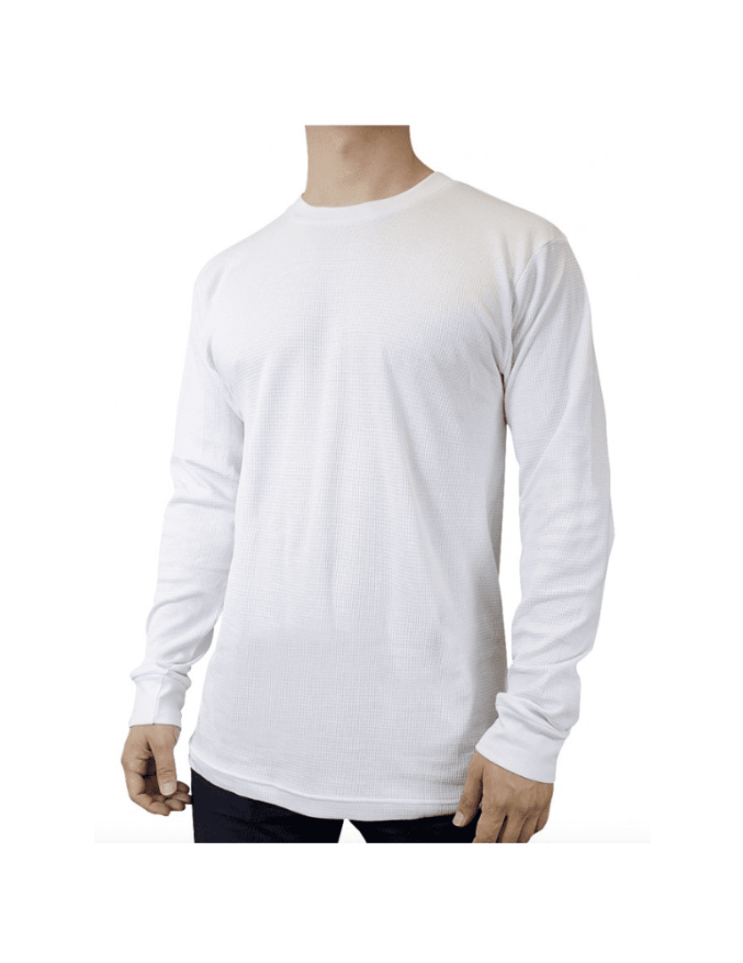 Nona Men's Heavyweight Thermal Shirt – Long Sleeve Cotton Blend (S–5XL)