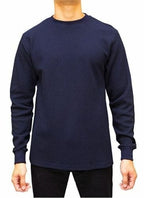 Nona Men's Heavyweight Thermal Shirt – Long Sleeve Cotton Blend (S–5XL)